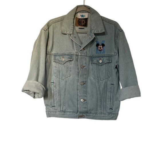 Disney Jackets & Blazers - Vintage Disney Promotional Mickey Mouse Denim Jacket Excellent Condition Adult S